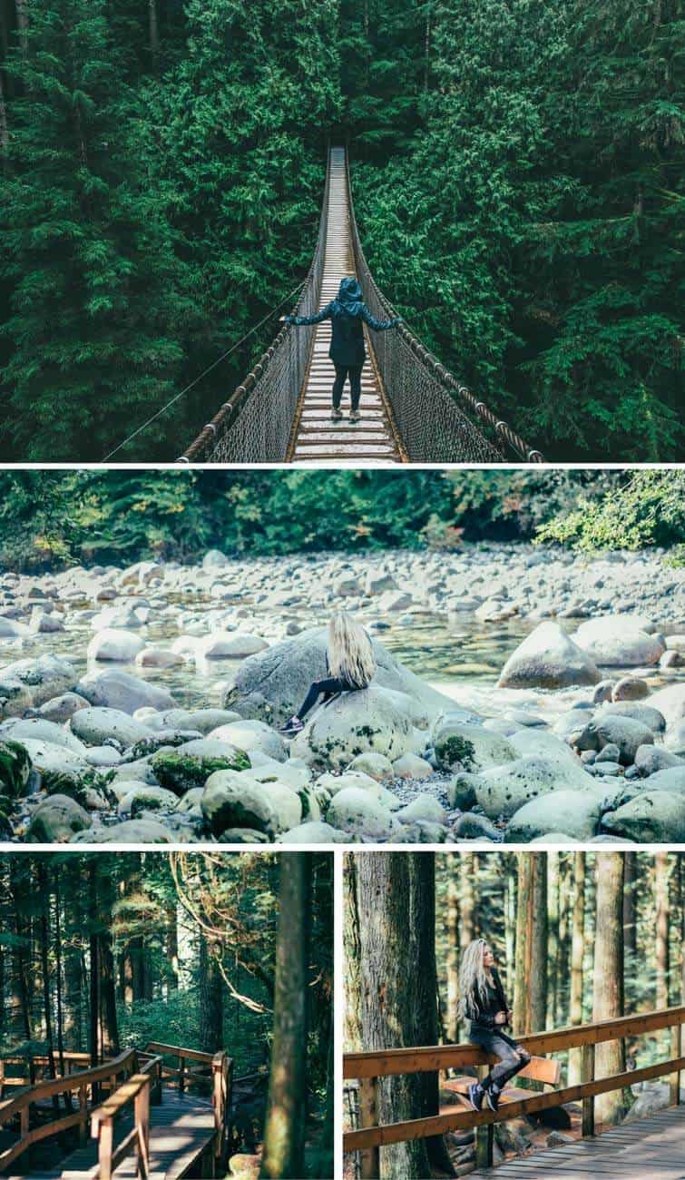 Lynn Canyon Suspension Bridge and Hike in Vancouver Canada