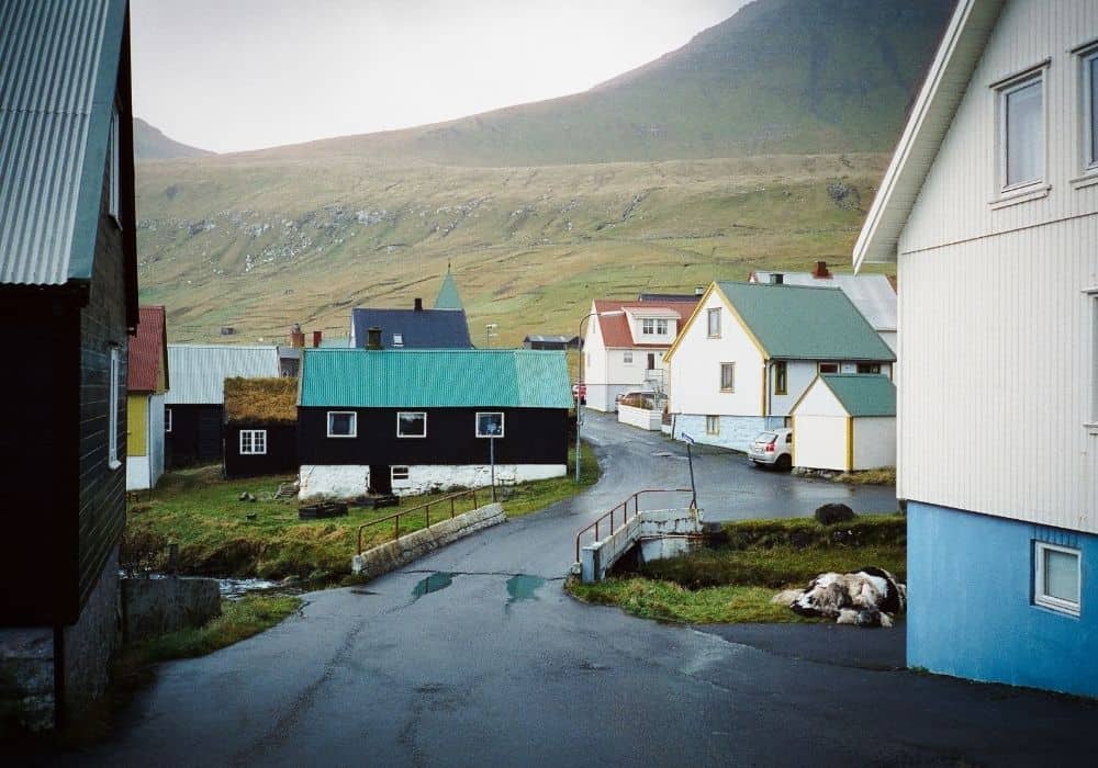 Gjógv village Faroe Islands