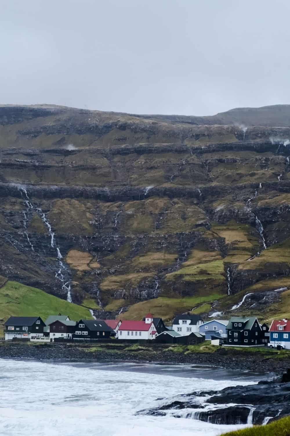 Tjørnuvík village Faroe Islands