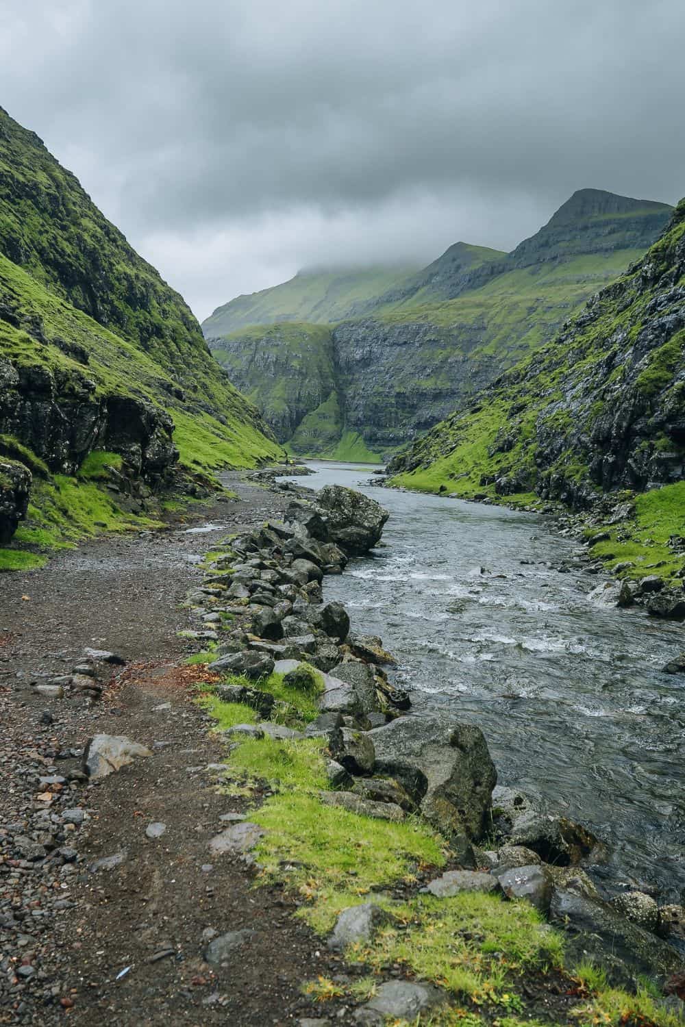 Saksun river