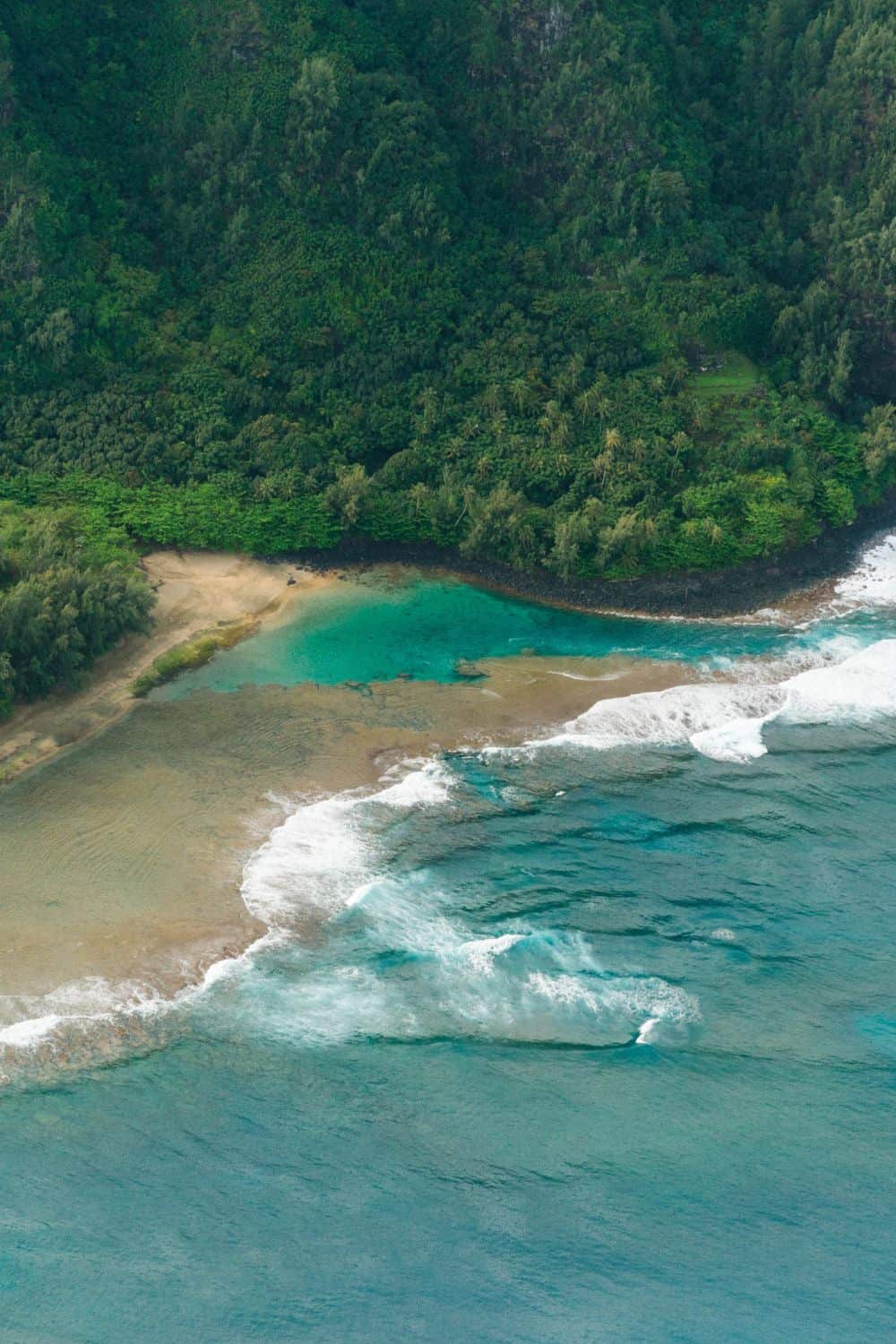 Kee Beach from above