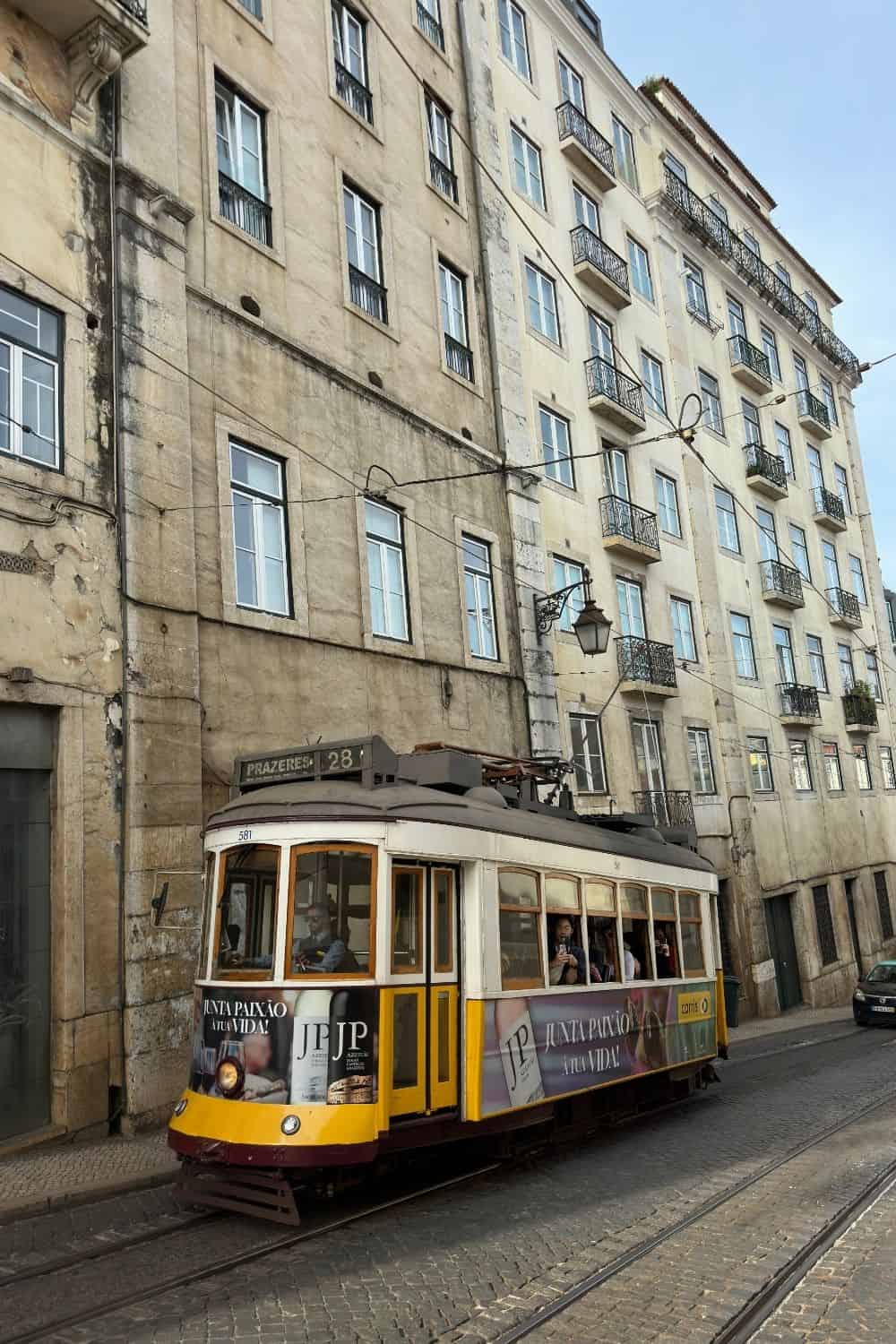 Tram 28 Lisbon Portugal