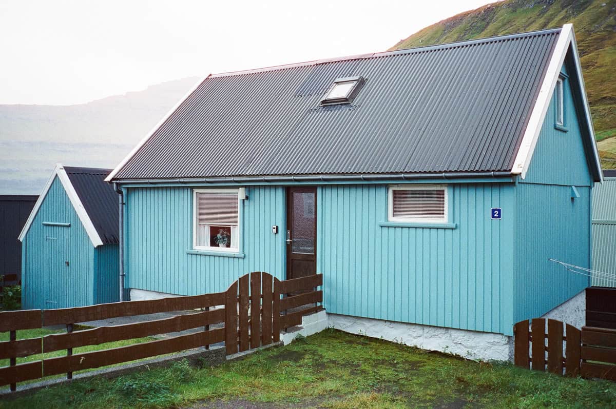 Cinestill 800 film Faroe Islands