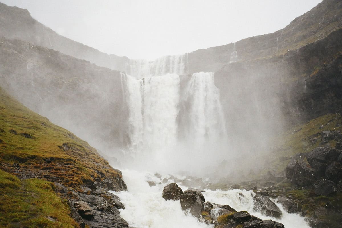 Fossa Waterfall on film