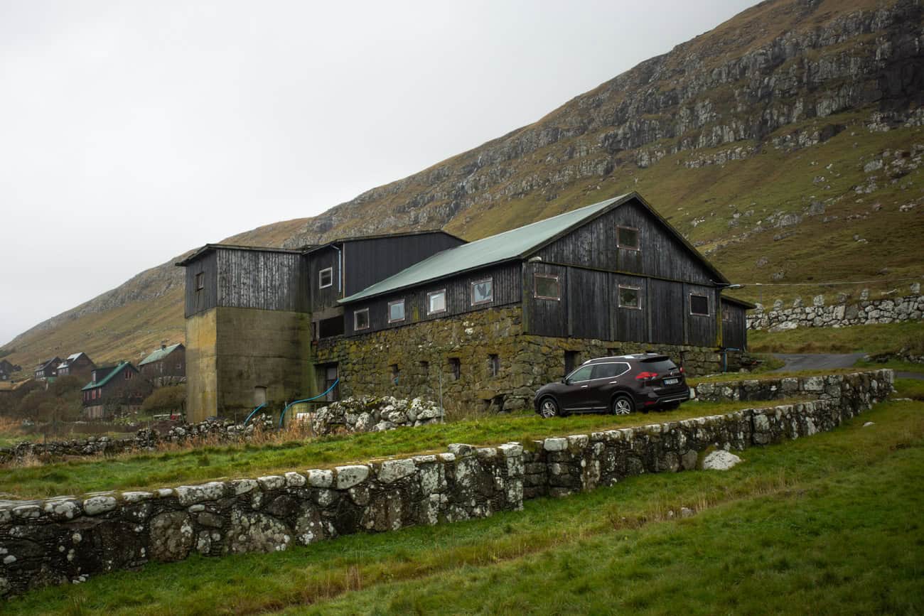 Farmhouse in Kirkjubøur Faroe Islands